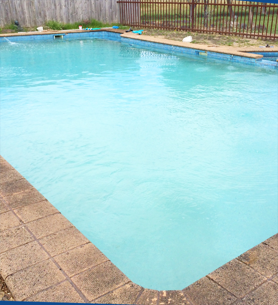 pool reveal after